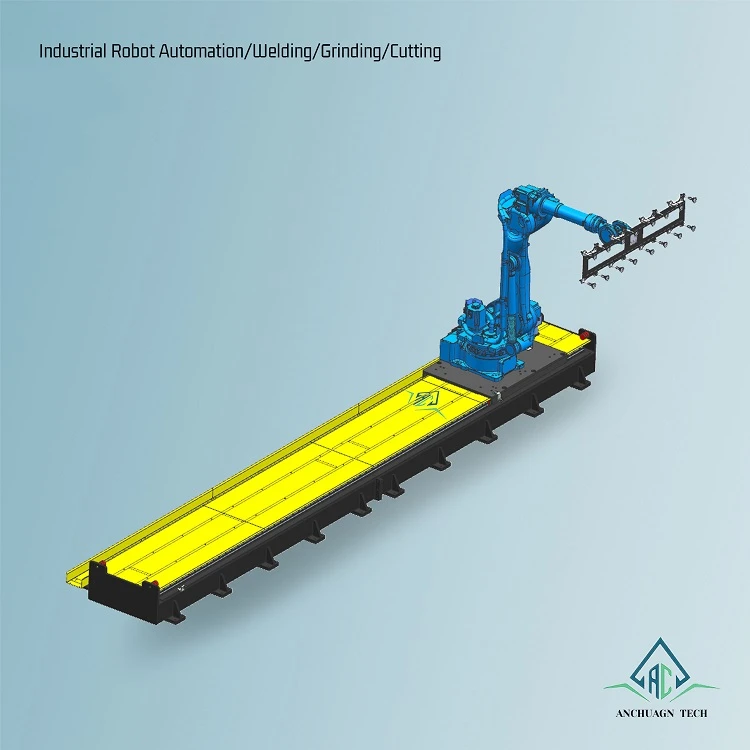 Fully Enclosed Robot Walking Track